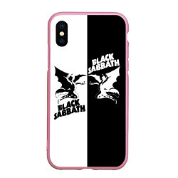 Чехол iPhone XS Max матовый Black Sabbath