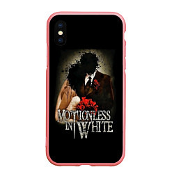Чехол iPhone XS Max матовый Motionless in White: Love