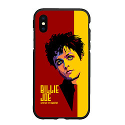 Чехол iPhone XS Max матовый Green Day: Billy Joe, цвет: 3D-черный