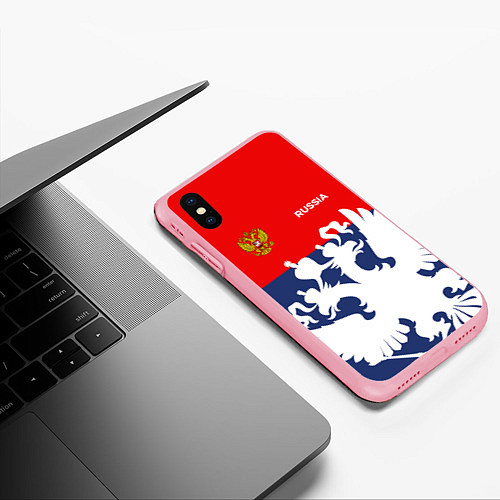Чехол iPhone XS Max матовый Russian Style / 3D-Баблгам – фото 3