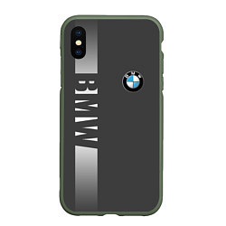 Чехол iPhone XS Max матовый BMW SPORT