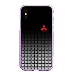 Чехол iPhone XS Max матовый MITSUBISHI SPORT