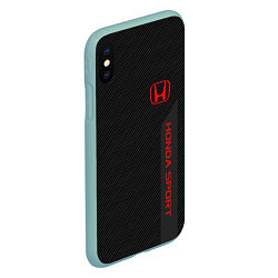 Чехол iPhone XS Max матовый Honda: Sport Line, цвет: 3D-мятный — фото 2