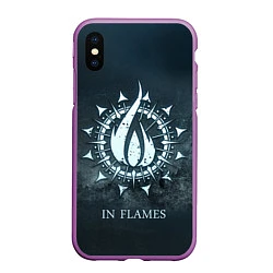 Чехол iPhone XS Max матовый In Flames: Cold Fire