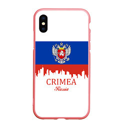 Чехол iPhone XS Max матовый Crimea, Russia, цвет: 3D-баблгам