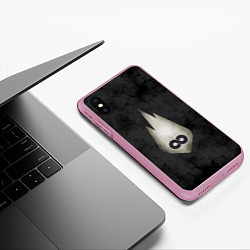 Чехол iPhone XS Max матовый Thousand Foot Krutch, цвет: 3D-розовый — фото 2