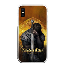 Чехол iPhone XS Max матовый Kingdom Come: Sad Henry, цвет: 3D-белый