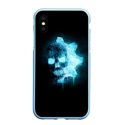 Чехол iPhone XS Max матовый Gears of War: Death Shadow