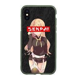 Чехол iPhone XS Max матовый Senpai Baby