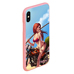 Чехол iPhone XS Max матовый Fairy Tail Girl, цвет: 3D-баблгам — фото 2