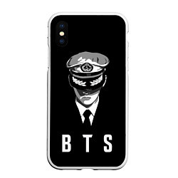 Чехол iPhone XS Max матовый BTS Captain