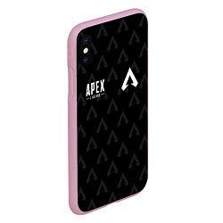 Чехол iPhone XS Max матовый Apex Legends: E-Sports, цвет: 3D-розовый — фото 2
