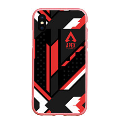 Чехол iPhone XS Max матовый Apex Cyrex, цвет: 3D-баблгам