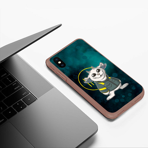 Чехол iPhone XS Max матовый 21 Pilots - Chlorine Ned / 3D-Коричневый – фото 3