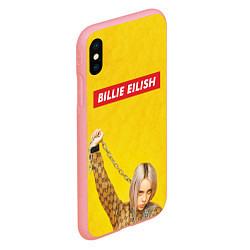 Чехол iPhone XS Max матовый Billie Eilish, цвет: 3D-баблгам — фото 2