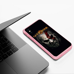 Чехол iPhone XS Max матовый God of War, цвет: 3D-баблгам — фото 2