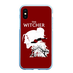 Чехол iPhone XS Max матовый The Witcher: Blood Rain