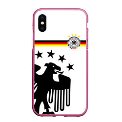Чехол iPhone XS Max матовый Сборная Германии