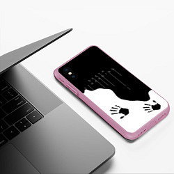 Чехол iPhone XS Max матовый DEATH STRANDING, цвет: 3D-розовый — фото 2
