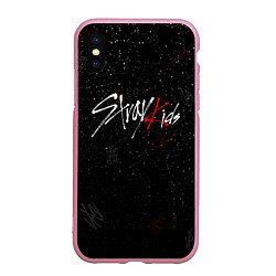 Чехол iPhone XS Max матовый STRAY KIDS