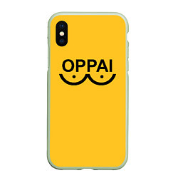 Чехол iPhone XS Max матовый ONE PUNCH MAN