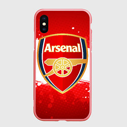 Чехол iPhone XS Max матовый Arsenal, цвет: 3D-баблгам