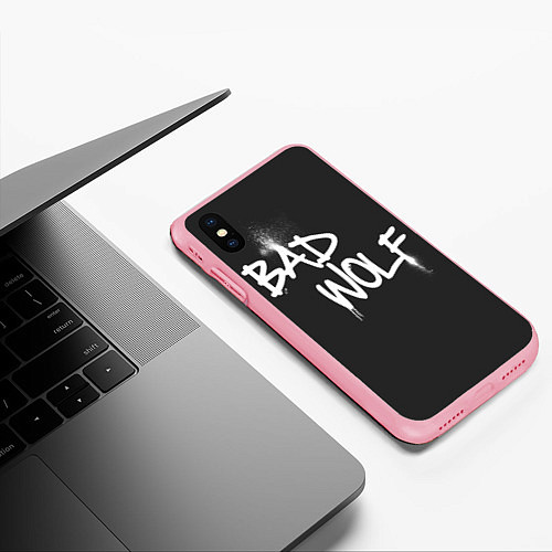 Чехол iPhone XS Max матовый Bad Wolf / 3D-Баблгам – фото 3