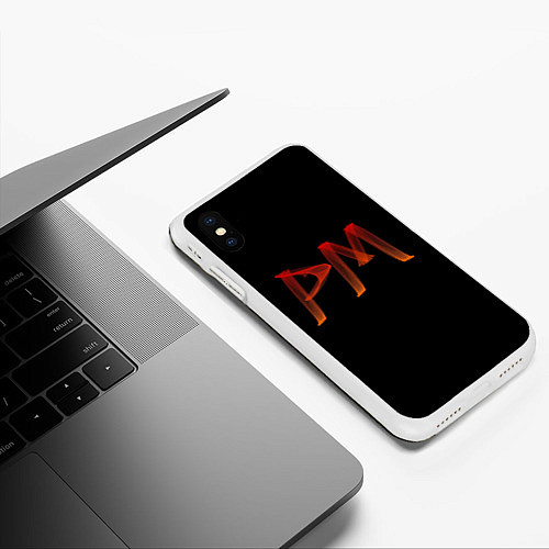Чехол iPhone XS Max матовый Пэйтон Мурмайер / 3D-Белый – фото 3