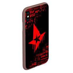 Чехол iPhone XS Max матовый ASTRALIS, цвет: 3D-коричневый — фото 2