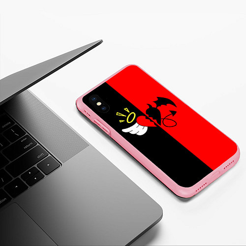 Чехол iPhone XS Max матовый ЕГОР КРИД / 3D-Баблгам – фото 3