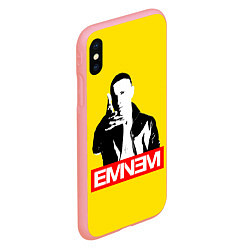 Чехол iPhone XS Max матовый Eminem, цвет: 3D-баблгам — фото 2