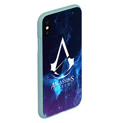 Чехол iPhone XS Max матовый Assassin’s Creed, цвет: 3D-мятный — фото 2