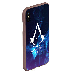 Чехол iPhone XS Max матовый Assassin’s Creed, цвет: 3D-коричневый — фото 2