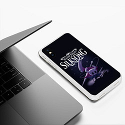 Чехол iPhone XS Max матовый Hollow Knight, цвет: 3D-белый — фото 2