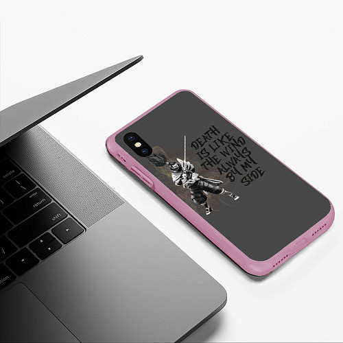 Чехол iPhone XS Max матовый League of Legends / 3D-Розовый – фото 3
