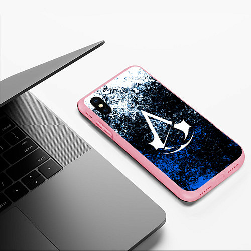 Чехол iPhone XS Max матовый ASSASSINS CREED / 3D-Баблгам – фото 3