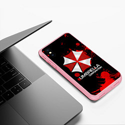 Чехол iPhone XS Max матовый UMBRELLA CORP, цвет: 3D-баблгам — фото 2