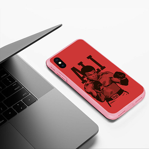 Чехол iPhone XS Max матовый Ali / 3D-Баблгам – фото 3