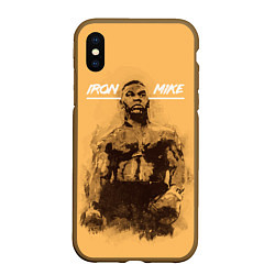 Чехол iPhone XS Max матовый Iron Mike