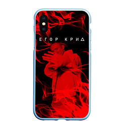 Чехол iPhone XS Max матовый ЕГОР КРИД