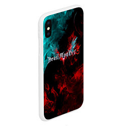 Чехол iPhone XS Max матовый DEVIL MAY CRY, цвет: 3D-белый — фото 2