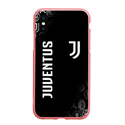 Чехол iPhone XS Max матовый JUVENTUS, цвет: 3D-баблгам