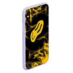 Чехол iPhone XS Max матовый ПОШЛАЯ МОЛЛИ, цвет: 3D-светло-сиреневый — фото 2