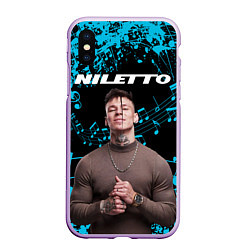 Чехол iPhone XS Max матовый NILETTO