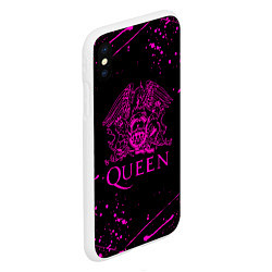 Чехол iPhone XS Max матовый QUEEN, цвет: 3D-белый — фото 2