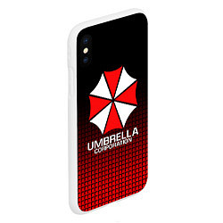 Чехол iPhone XS Max матовый UMBRELLA CORP, цвет: 3D-белый — фото 2