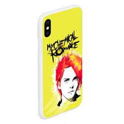 Чехол iPhone XS Max матовый My Chemical Romance, цвет: 3D-белый — фото 2