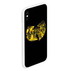 Чехол iPhone XS Max матовый Wu-Tang Clan, цвет: 3D-белый — фото 2