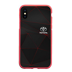 Чехол iPhone XS Max матовый TOYOTA