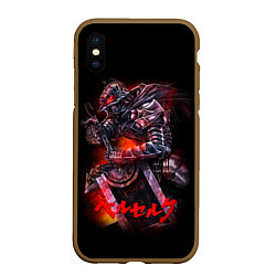 Чехол iPhone XS Max матовый BERSERK